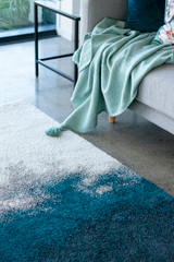 spa blue rug