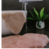 Single Dark Rose Sheepskin