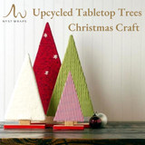 Christmas Craft: Upcycled Tabletop Trees
