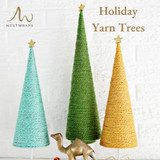 Make Holiday Yarn Trees
