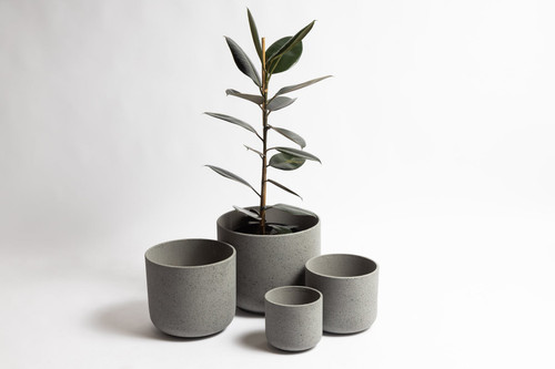 The Nest Wraps Rustie Pot- Grey