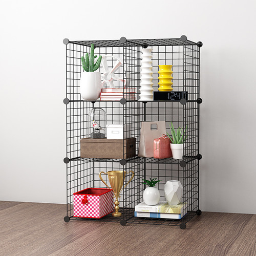 PORTABLE 6-CUBE ORGANISER