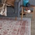 Angelina Rug - Natural/Rust