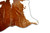 COWHIDE NATURAL BROWN & WHITE 23