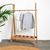 Nest Wraps Wooden Clothes Rack (With Shelf) - Solid Oak