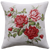 Glam Rose Cushion - Natural/Red Multi 45x45cm