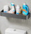 42CM BLACK WALL-MOUNTED STORAGE RACK