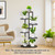 6 TIER BLACK METAL PLANT RACK