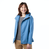 Women's Waterproof Lightweight Farne Jacket in Zephyr Blue