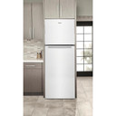 Whirlpool® 24-inch Wide Small Space Top-Freezer Refrigerator - 12.9 cu. ft. WRT313CZLW