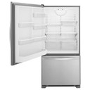 Whirlpool® 19 cu. ft. Bottom-Freezer Refrigerator with Freezer Drawer WRB329LFBM