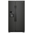 Whirlpool® 36-inch Wide Side-by-Side Refrigerator - 25 cu. ft. WRS335SDHB