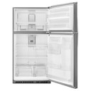 Whirlpool® 33-inch Wide Top Freezer Refrigerator - 21 cu. ft. WRT541SZDZ