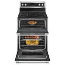 Maytag® 30-Inch Wide Double Oven Electric Range With True Convection - 6.7 Cu. Ft. YMET8800FZ
