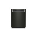 Kitchenaid® 44 dBA Dishwasher with 360° Max Jets™ Third Rack and LED Interior Lighting KDPM804KBS