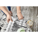 Kitchenaid® 360° Max Jets™ Third Rack Dishwasher with Fan-Enabled ProDry™ System, 44 dBA KDTM604KPS