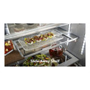 Kitchenaid® 23.8 cu. ft. 36" Counter-Depth French Door Platinum Interior Refrigerator with PrintShield™ Finish KRFC704FPS