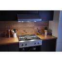 Kitchenaid® 30" 585 CFM Motor Class Commercial-Style Under-Cabinet Range Hood System KVUC600KSS