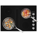 Kitchenaid® 30" Electric Downdraft Cooktop with 4 Elements KCED600GBL