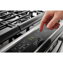 30-inch Amana® Electric Range with Front Console YAES6603SFS