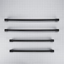 French Door Refrigerator Handle Kit, Black W10716735