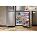 Whirlpool® 36-Inch Counter Depth 4 Door Refrigerator with Ice Maker in Door WRQC7836RZ