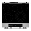 Kitchenaid® 5.3 Cu. Ft. Smart Slide-in Electric Range with Convection Cooking Modes YKSES330SPS