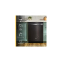Whirlpool® 24-Inch Dishwasher with Total Coverage Wash Action and Auto Open Air Dry in Fingerprint Resistant Black Stainless WDTS8024SV