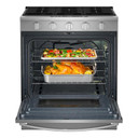 Whirlpool® 30-inch Gas Range with Air Cooking Technology WSGS5030SZ