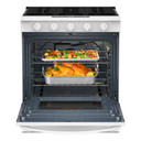 Whirlpool® 30-inch Gas Range with Air Cooking Technology WSGS5030SW