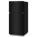 Whirlpool® 29.5-inch Wide Top Freezer Refrigerator with Total Coverage Cooling - 19 Cu. Ft. WRTX5419SB
