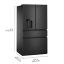Whirlpool® 29 Cu. Ft. Family-Sized Capacity French door refrigerator with Flexible Temperature Drawer WRMF3736SV