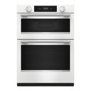 Kitchenaid® 30-inch Smart Electric Combo Wall Oven with Assisted Cooking Modes - White KOEC730SWH