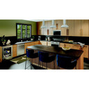 Kitchenaid® 24" Beverage Center with Glass Door and Wood-Front Racks KUBR524SPS