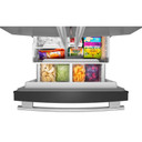 Kitchenaid® 20 cu. Ft. 30-Inch Width Standard Depth French Door Refrigerator with PrintShield® Finish and Interior Dispense KRFF330SPS