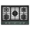 Kitchenaid® Gas-on-Metal Cooktop with an Integrated Wok Grate and CookShield™ Finish KCGK530SJP