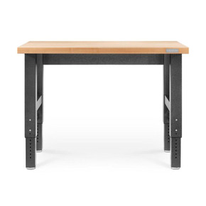 Gladiator® 4' (121.9 cm) Wide Adjustable Height Hardwood Workbench GAWB04HWEG