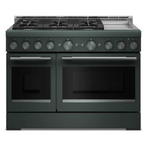 KitchenAid® 48-Inch 6 Burner Commercial-Style Gas Range with Griddle KFGD948SJP