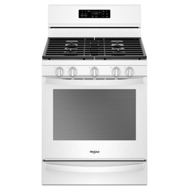 Whirlpool® 5.8 Cu. Ft. Freestanding Gas Range with Frozen Bake™ Technology WFG775H0HW