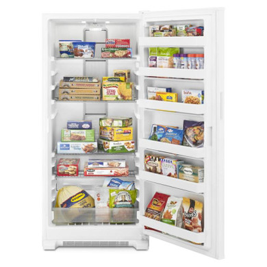 Whirlpool® 18 cu. ft. Upright Freezer with Adjustable Wire Shelves WZF34X18DW