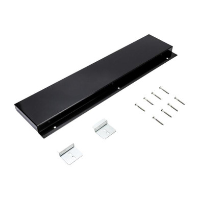 6” (15.2 cm) Slide-in Range Backsplash, Black W10655449