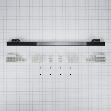 30" Wall Range Flush Installation Trim Kit, Black W10752688