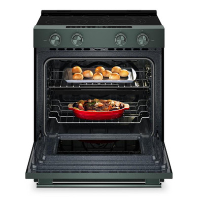 Kitchenaid® 5.3 Cu. Ft. Slide-in Electric Range with Two Even-Heat™ Hyper Elements and Convection Cooking Modes YKSES530SJP
