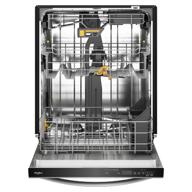 Whirlpool® 24-Inch Dishwasher with Total Coverage Wash Action and Auto Open Air Dry in Fingerprint Resistant Stainless Steel WDTS8024SZ