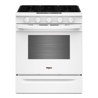Whirlpool® 30-inch Gas Range with Air Cooking Technology WSGS5030SW