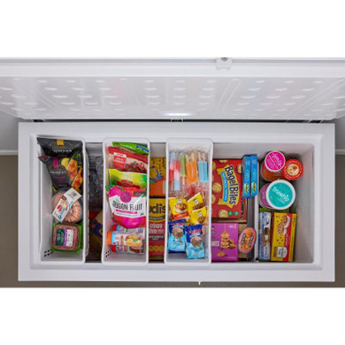 Whirlpool® 16 Cu. Ft. Convertible Chest Freezer with 3 Storage Baskets WZCC5516TW