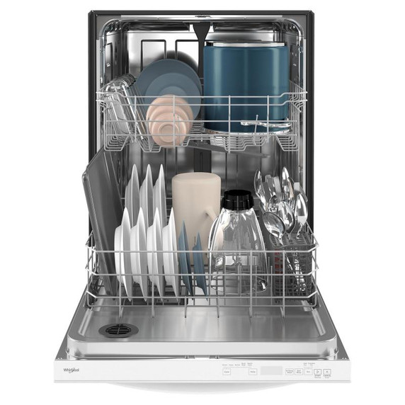 Whirlpool® Large Capacity Dishwasher with Deep Top Rack WDT740SALW