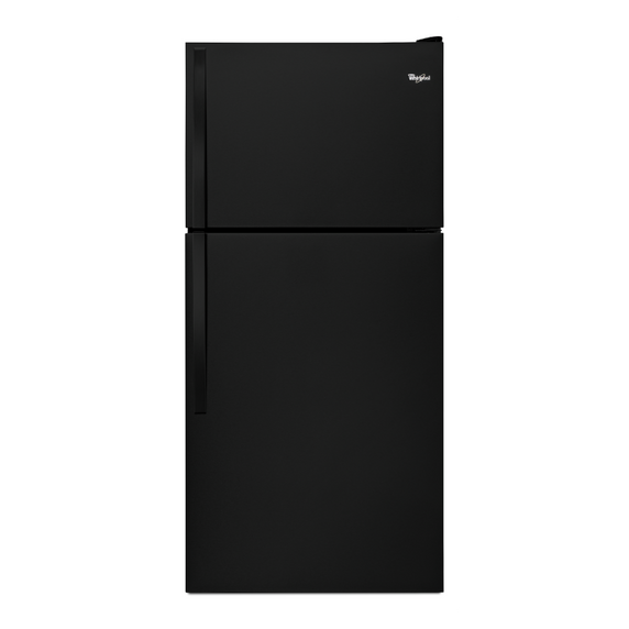 Whirlpool® 30" Wide Top-Freezer Refrigerator with Flexi-Slide™ Bin WRT318FZDB