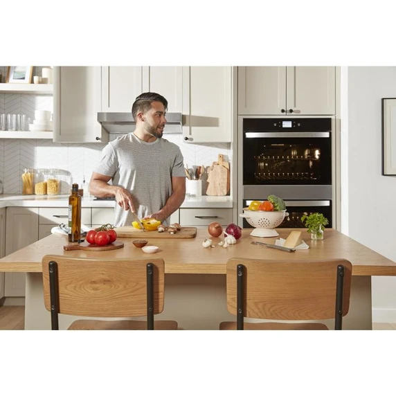 Whirlpool® 5.7 Total Cu. Ft. Combo Wall Oven with Air Fry When Connected WOEC5027LZ