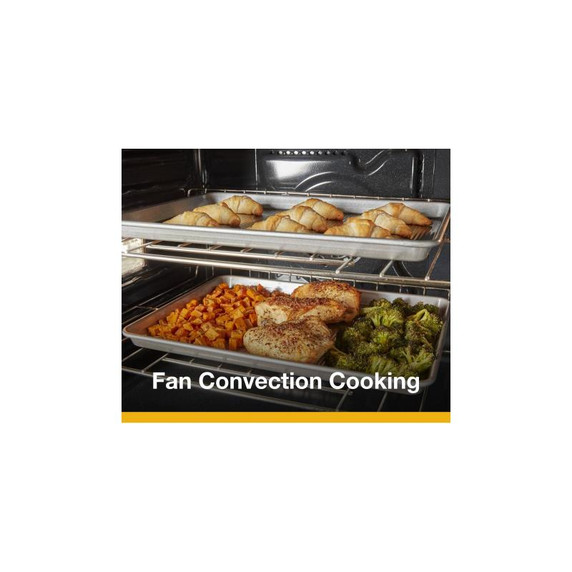 Whirlpool® 5.7 Total Cu. Ft. Combo Wall Oven with Air Fry When Connected WOEC5027LZ